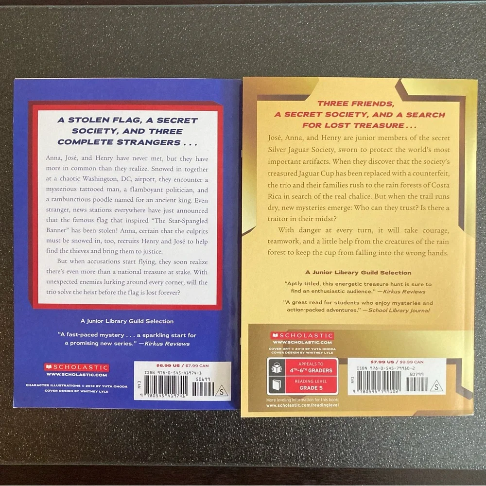 SCHOLASTIC 2 novels